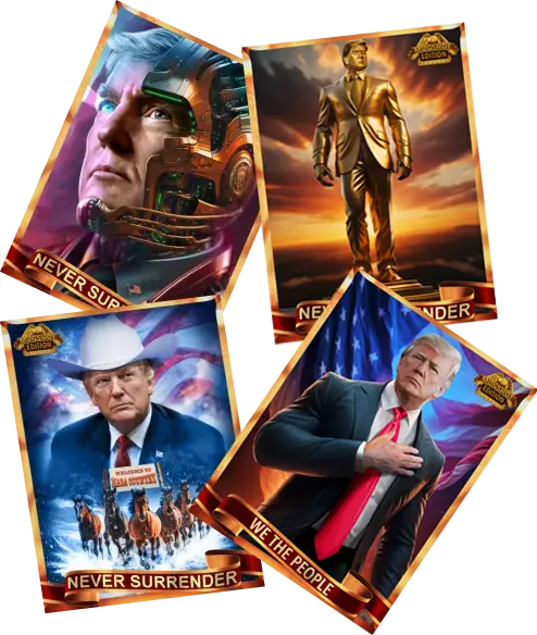 Trump Digital Trading Cards