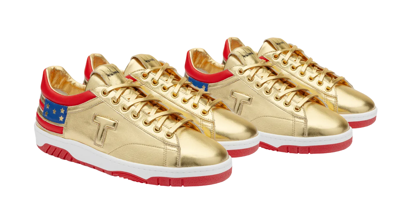 Gold Sneakers