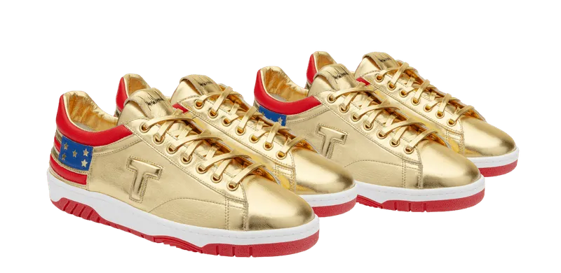 Gold Sneakers